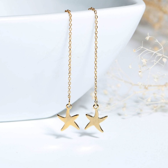 Fashion Jewelry Jewelry - 304 Stainless Steel Threader Earrings